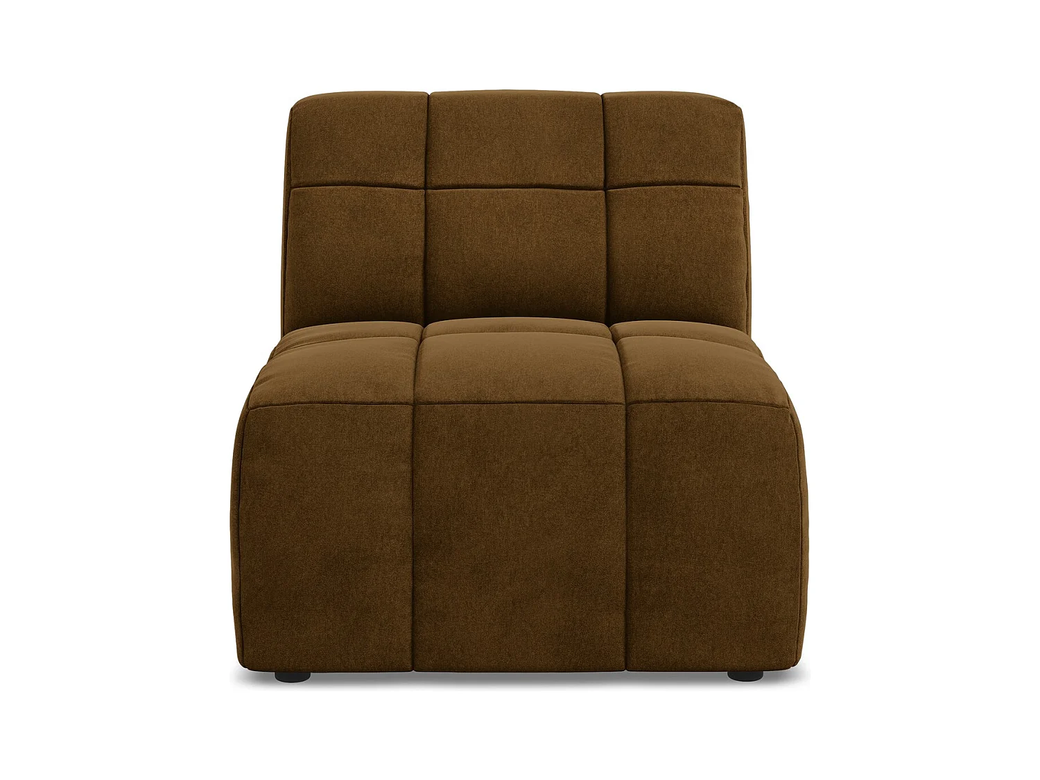 Modular - Mittelsofa - Samt - Senf - ALOHA