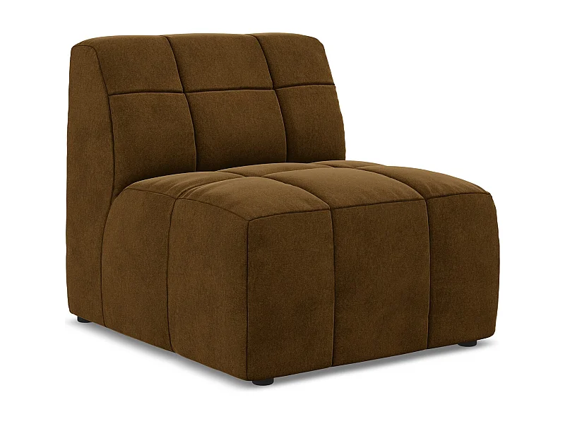 Modular - Mittelsofa - Samt - Senf - ALOHA