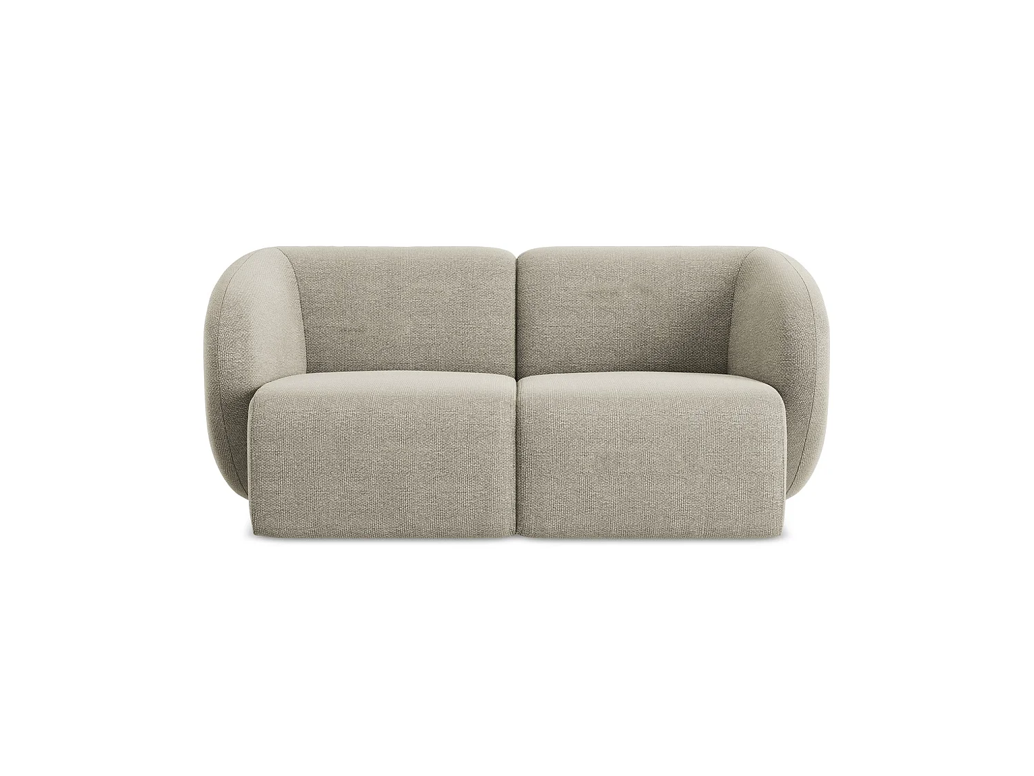 2-Sitzer Sofa - - Bouclé - Taupe - CERVO