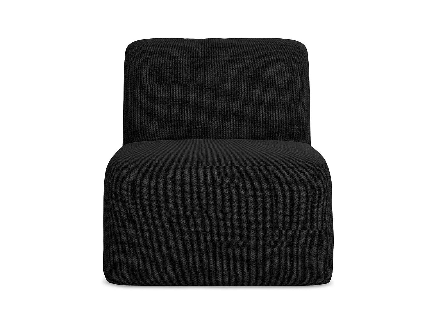 Modular - Mittelsofa - Bouclé - Schwarz - LANI