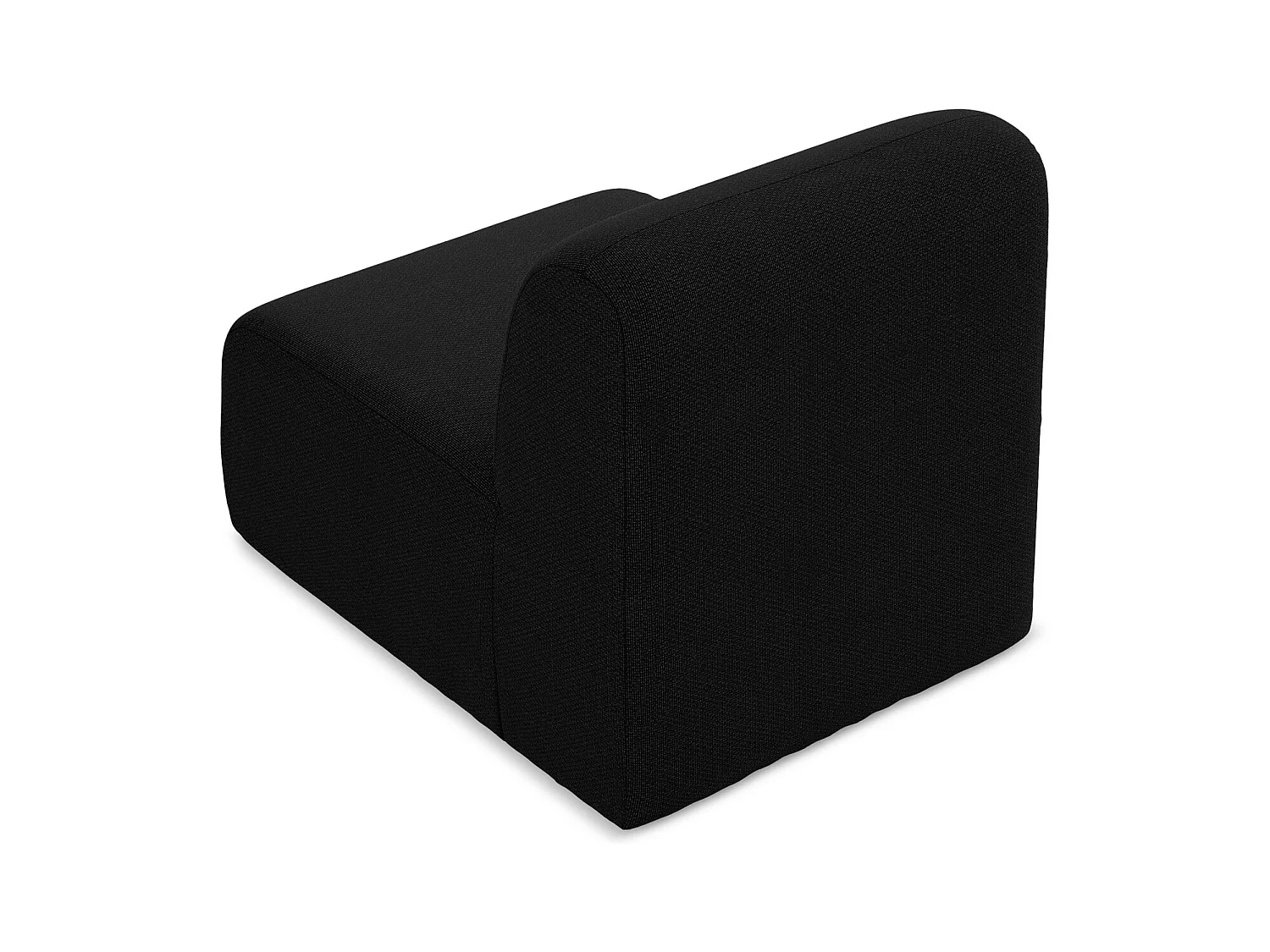 Modular - Mittelsofa - Bouclé - Schwarz - LANI