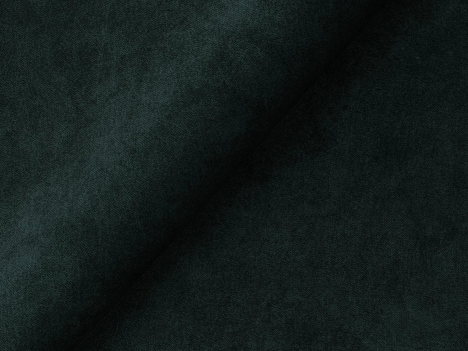 Canapé modulable 2 places en velours - gris vert - ALOHA