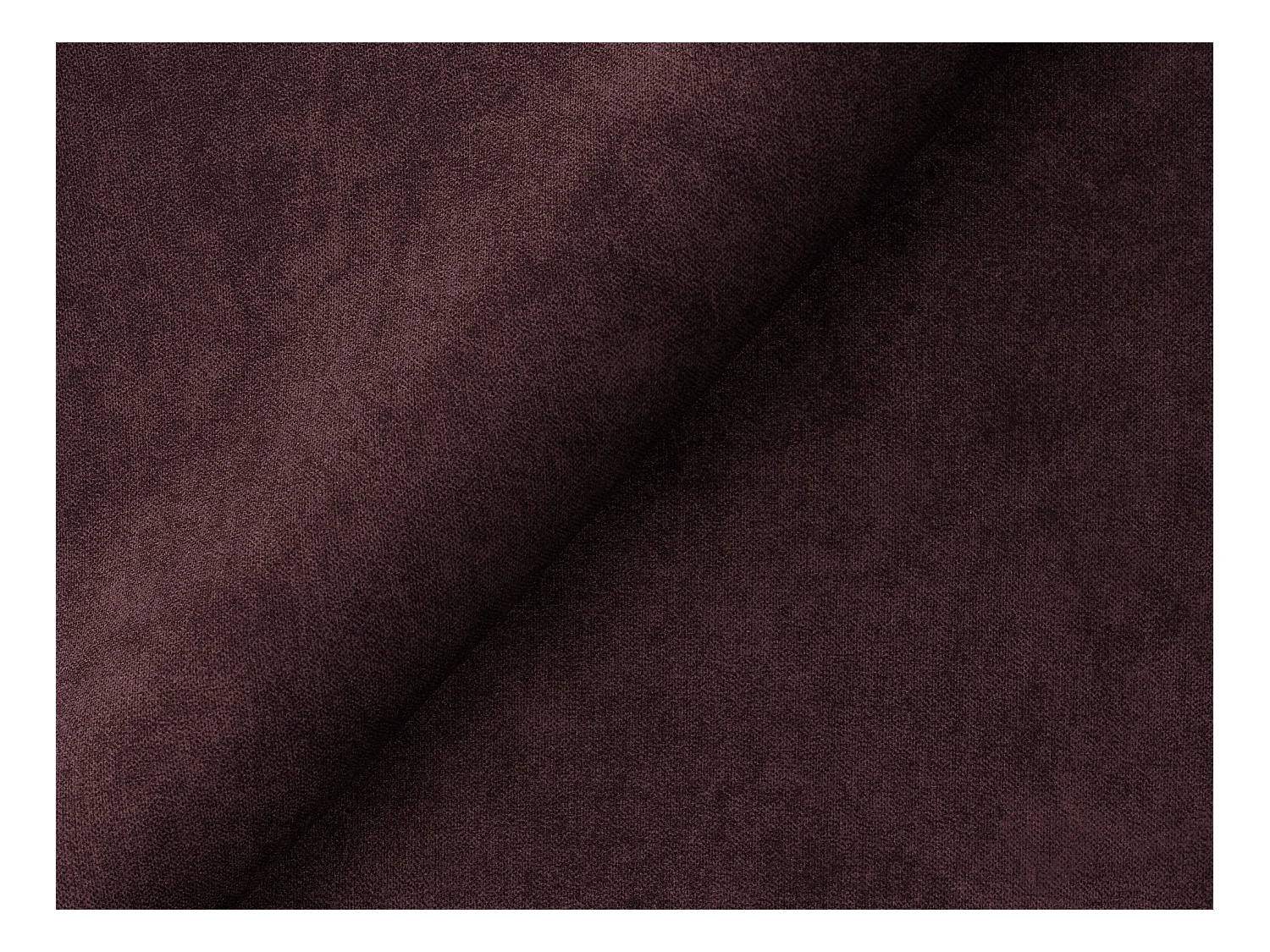 2,5-Sitzer Modulares Ecksofa - Ecke Rechts - Samt - Burgund - ALOHA