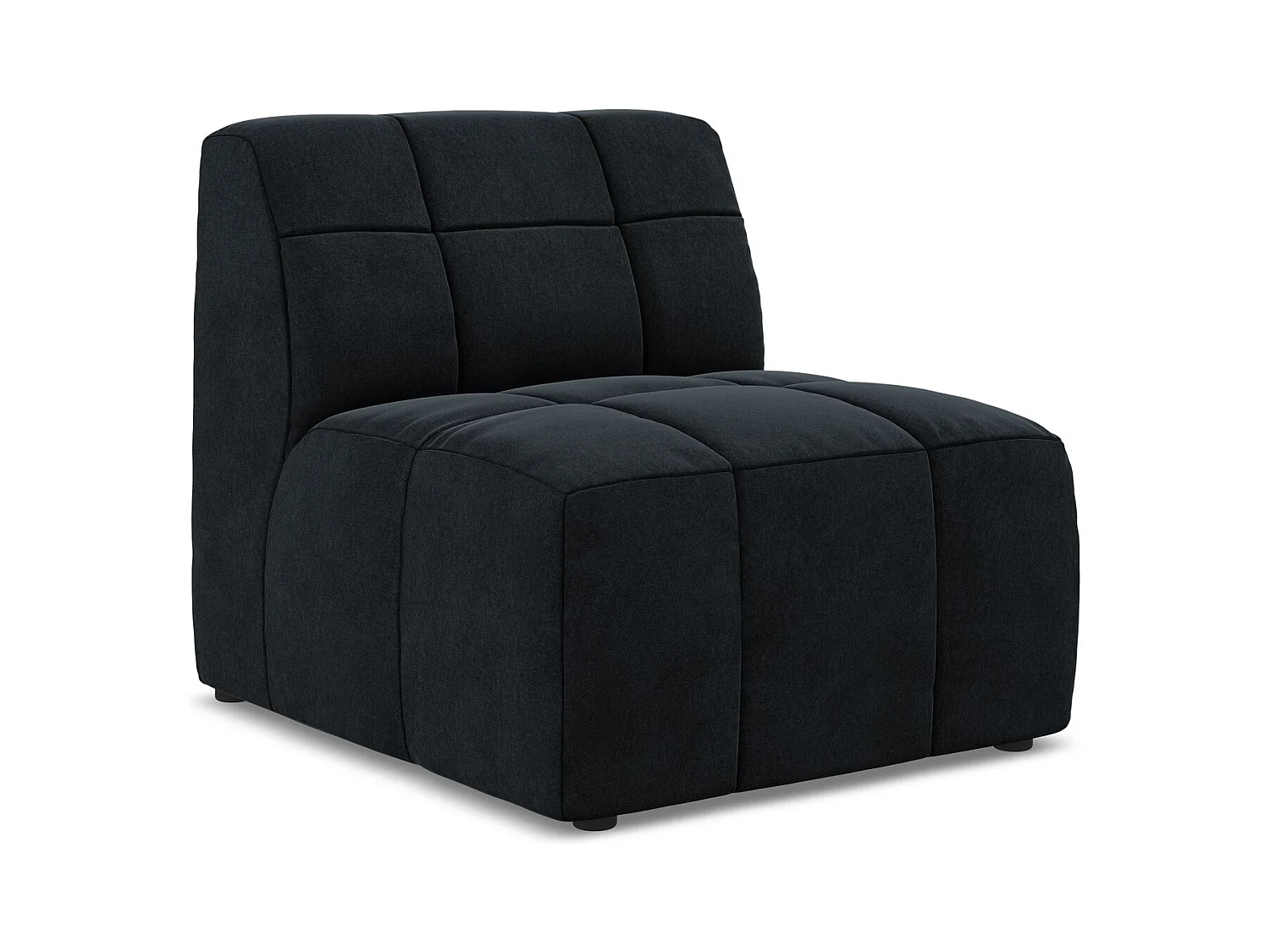 Modular - Mittelsofa - Samt - Königsblau - ALOHA