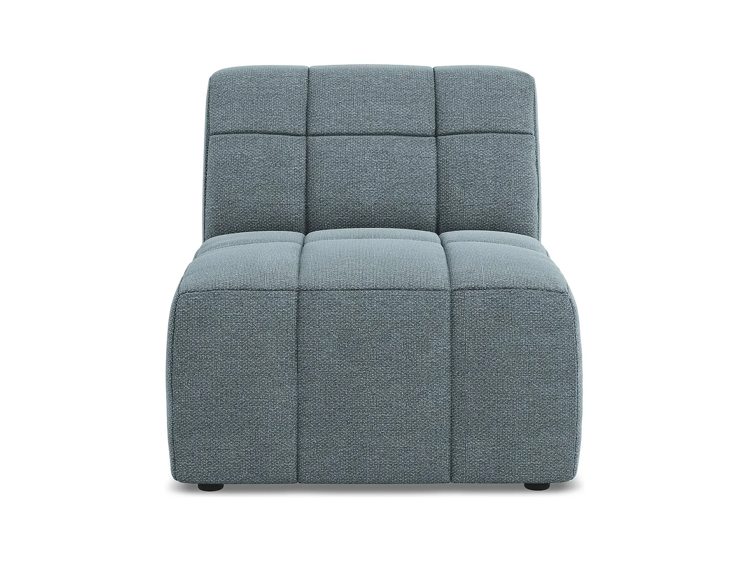 Bankmodule midden van jeans bouclé - ALOHA