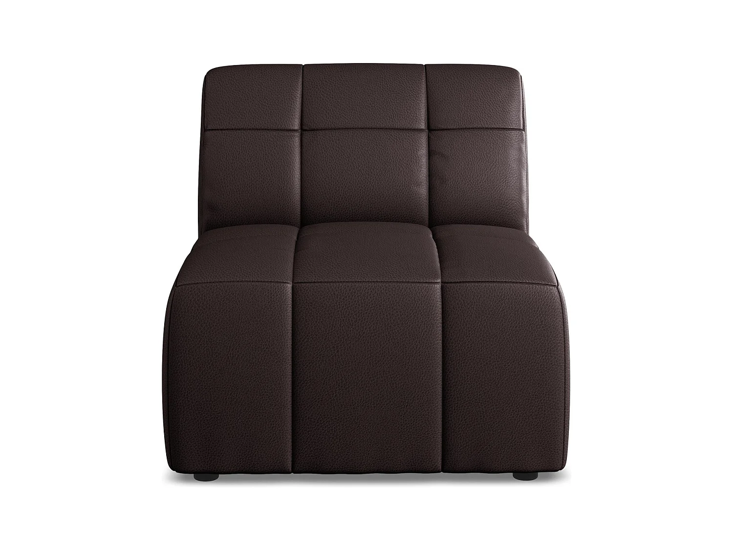 Modular - Mittelsofa - Kunstleder - Pflaume - ALOHA