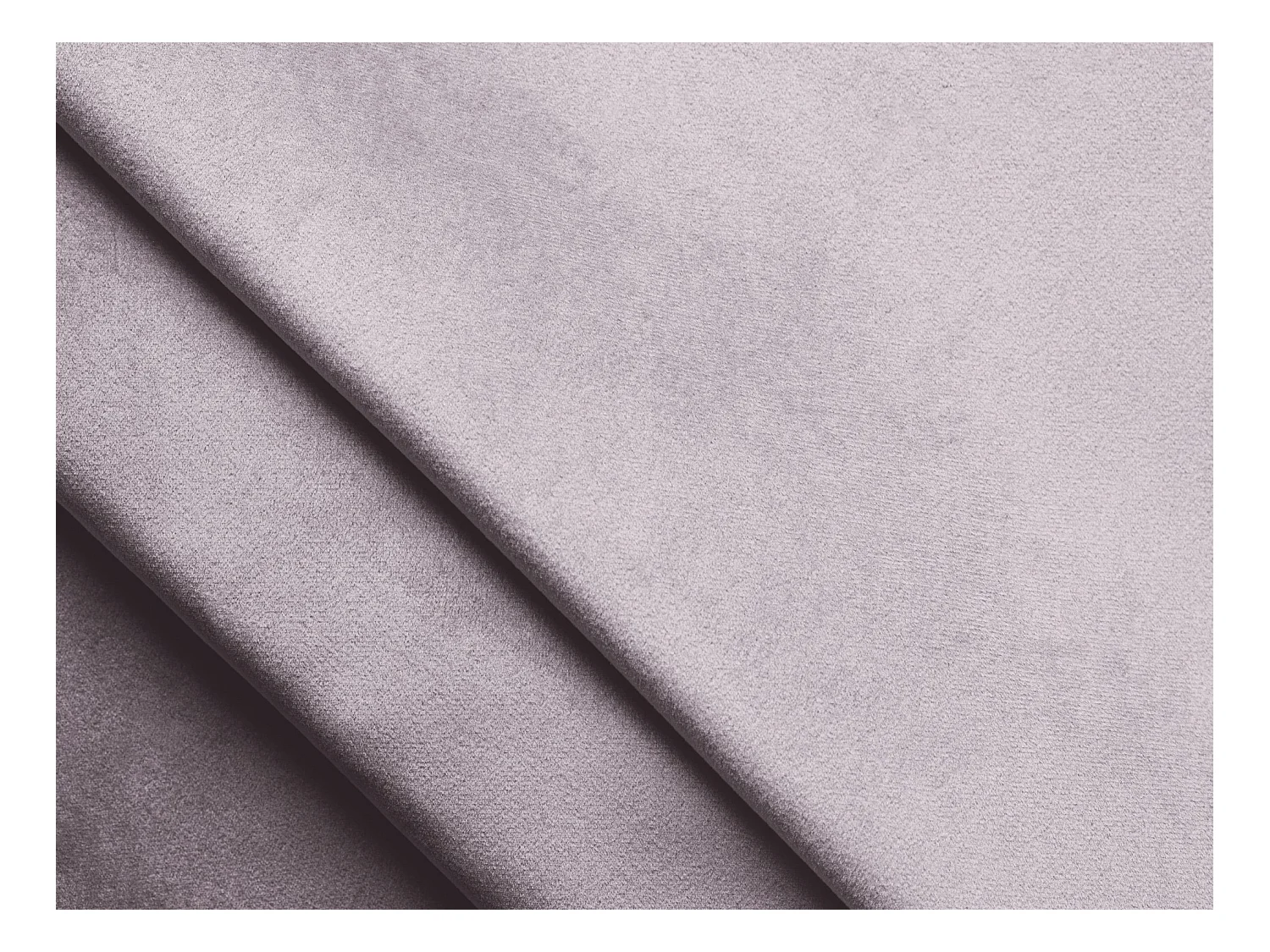 Canapé d'angle 3 places modulaire gauche en velours - lavande - KELI