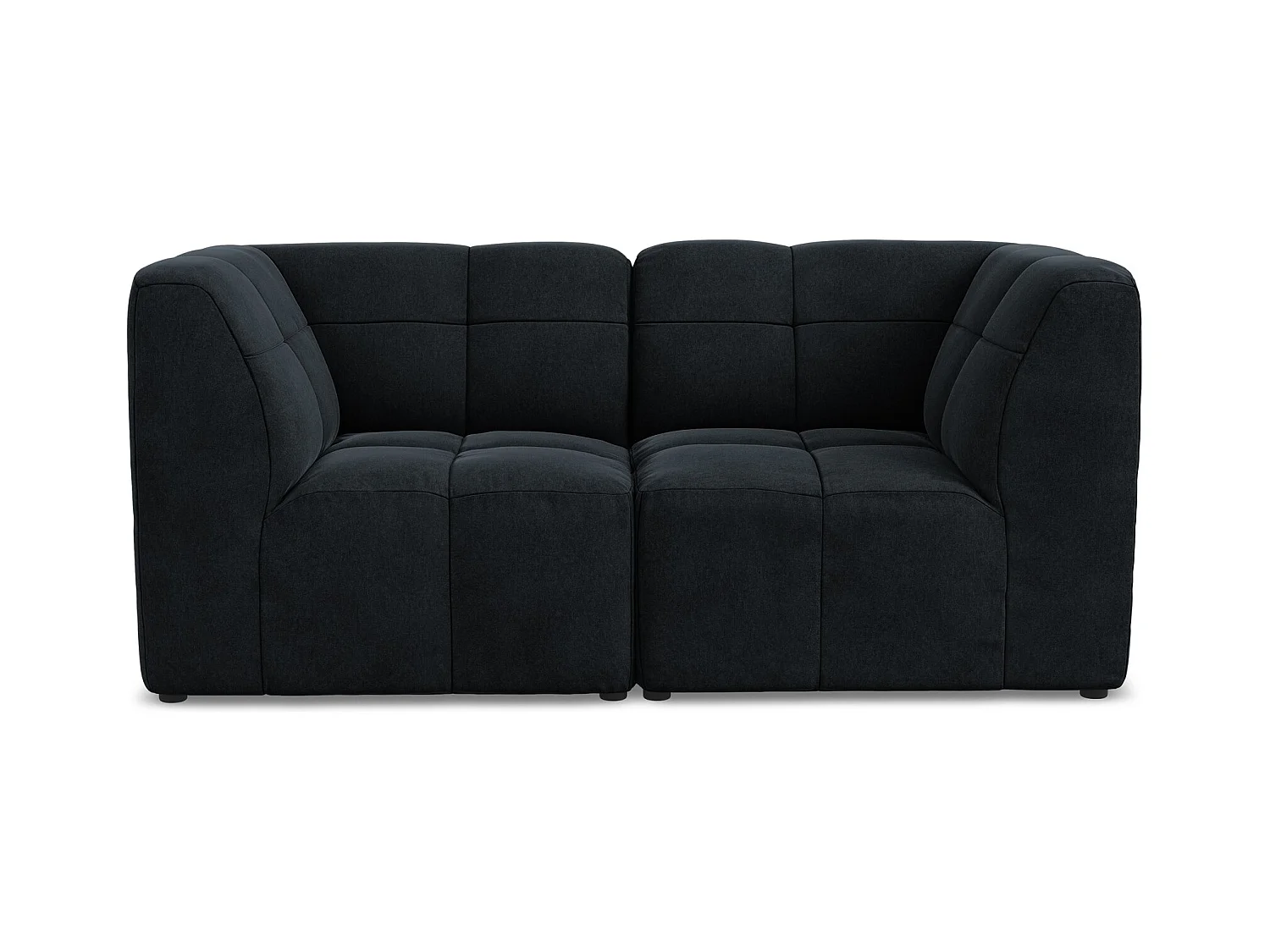2-Sitzer Sofa - - Samt - Königsblau - ALOHA