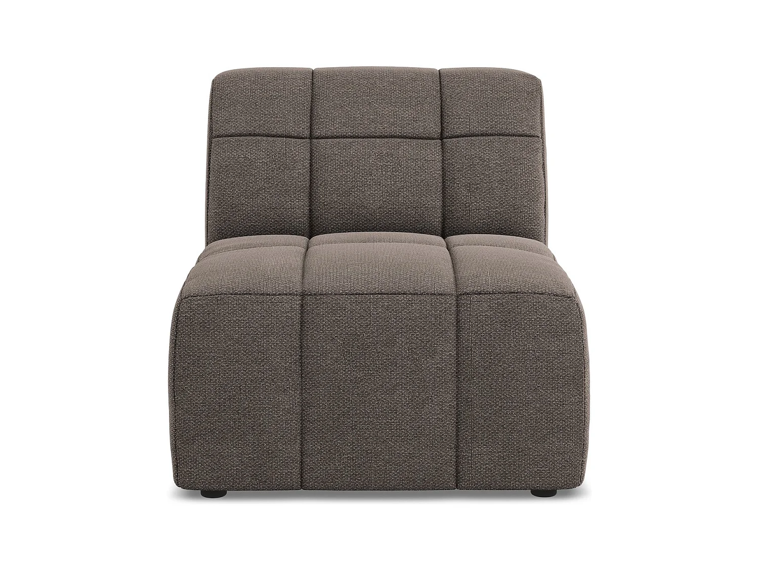 Modular - Mittelsofa - Bouclé - Schokolade - ALOHA