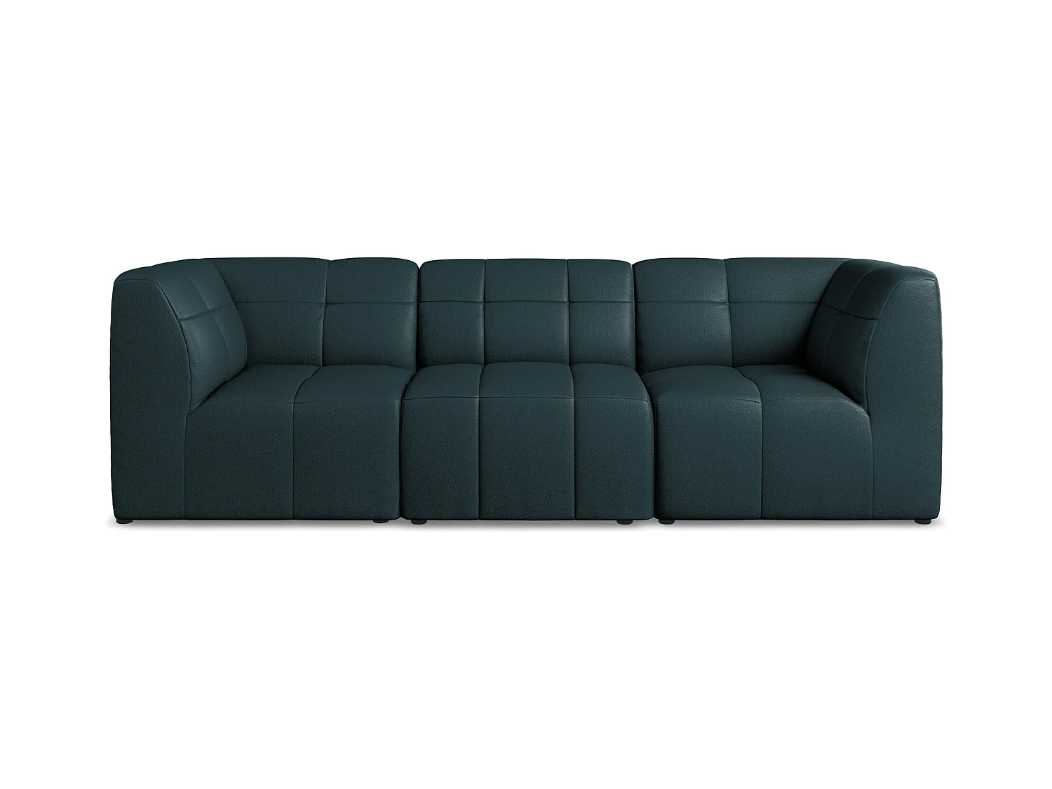 Driezits modulaire bank van marinier kunstleer - ALOHA