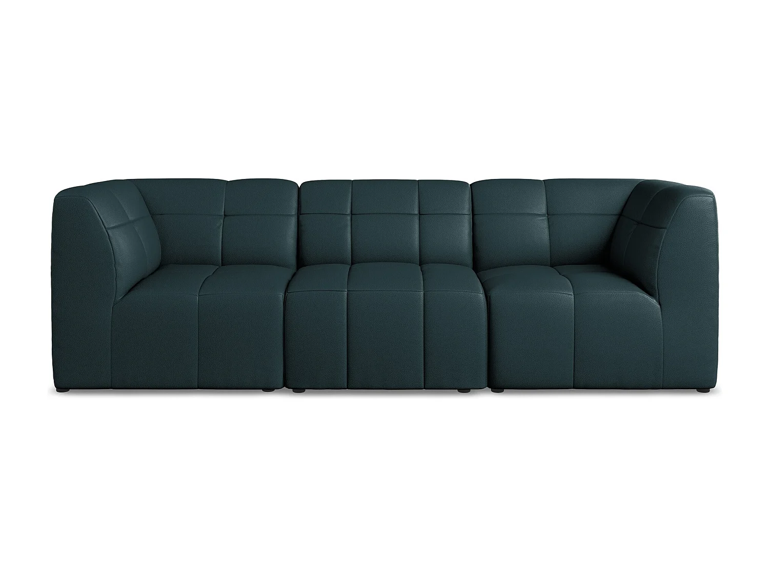 Driezits modulaire bank van marinier kunstleer - ALOHA