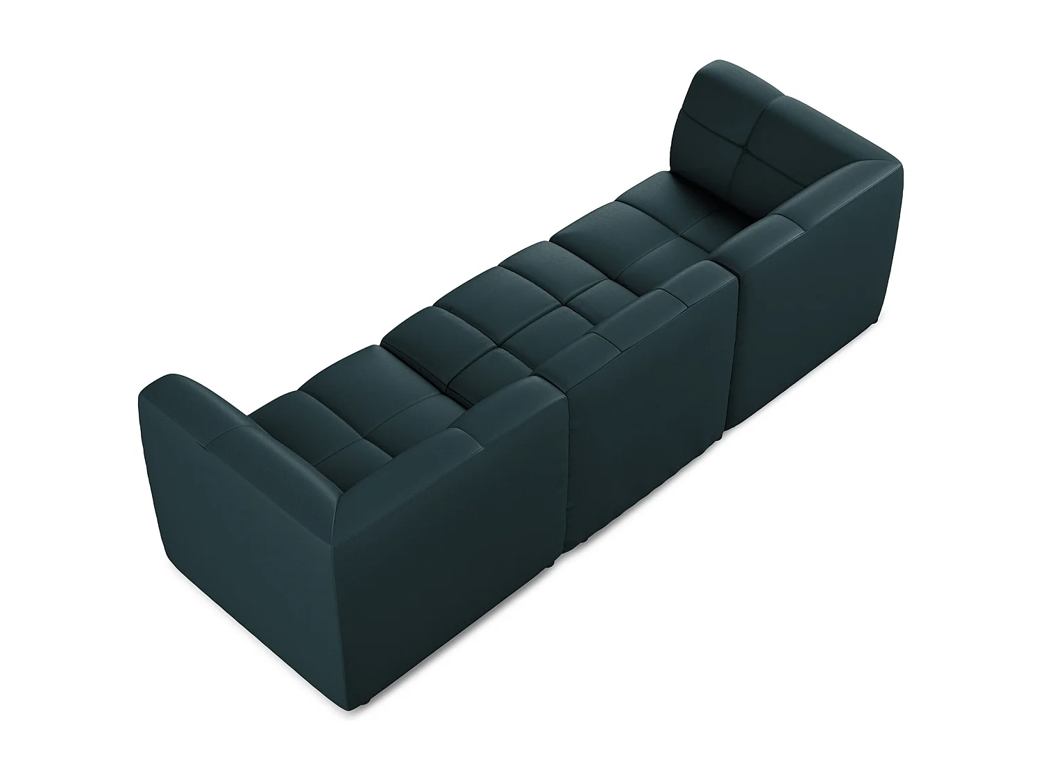 Driezits modulaire bank van marinier kunstleer - ALOHA