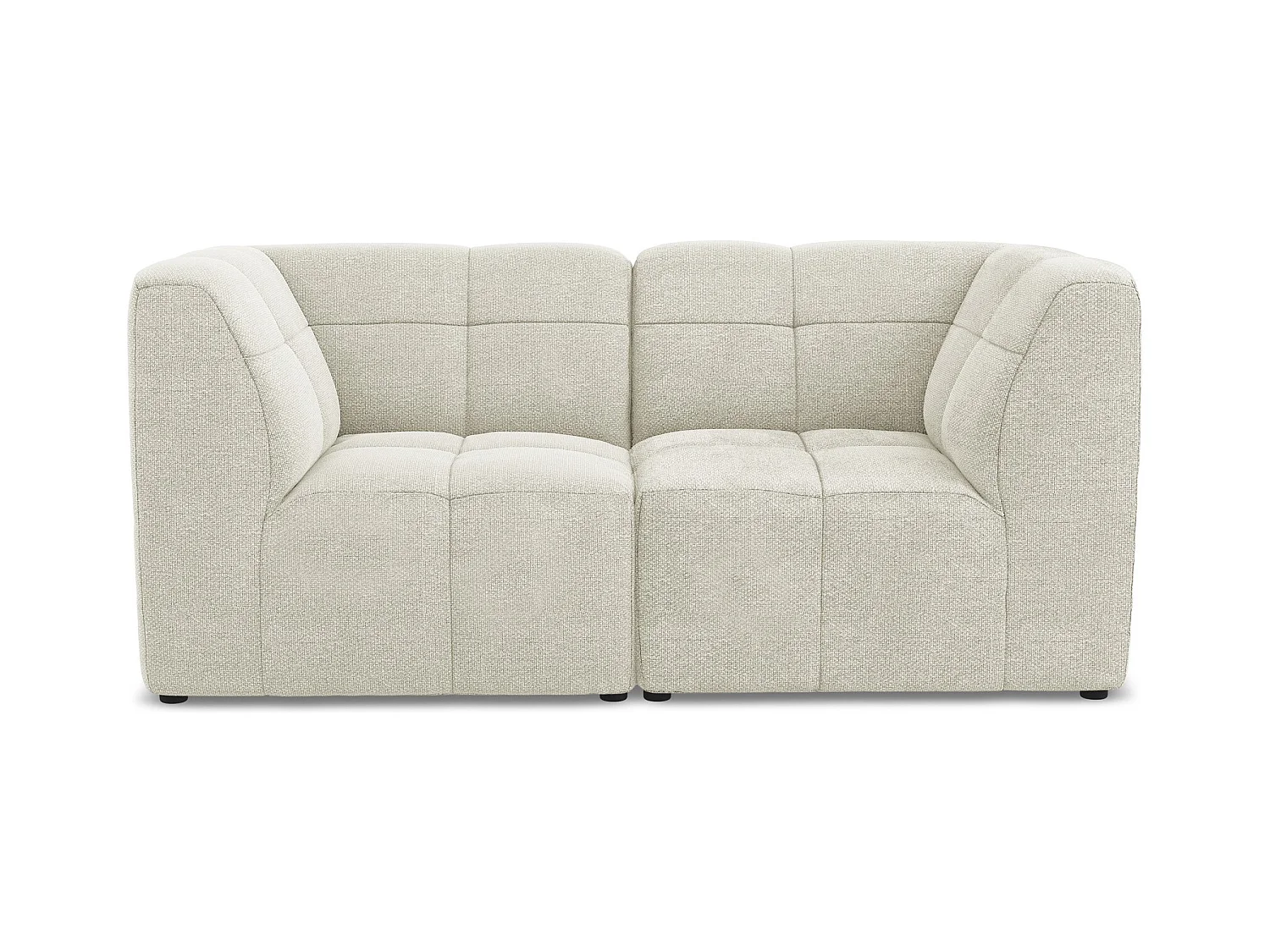 2-Sitzer Sofa - - Bouclé - Sand - ALOHA