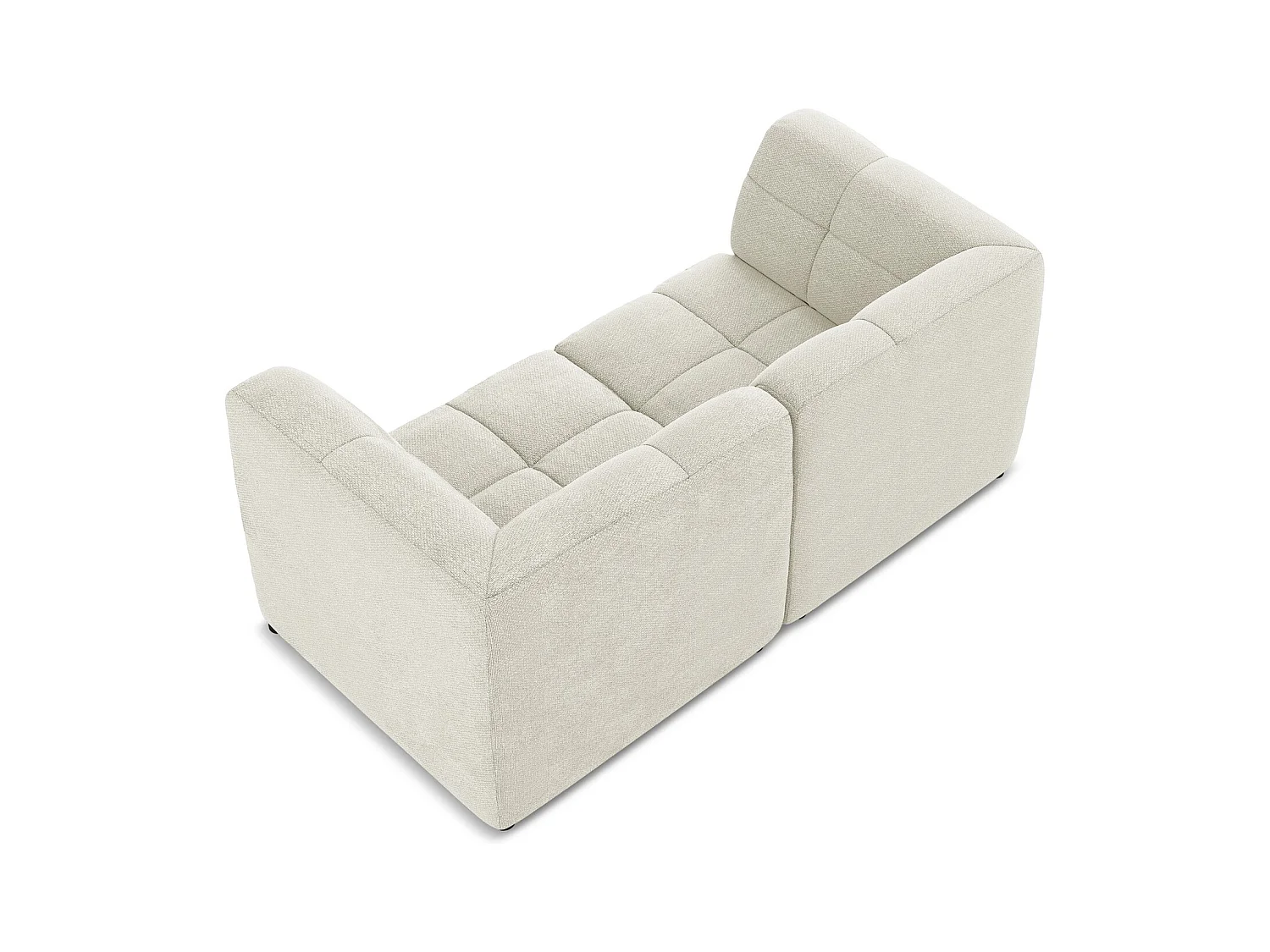 2-Sitzer Sofa - - Bouclé - Sand - ALOHA