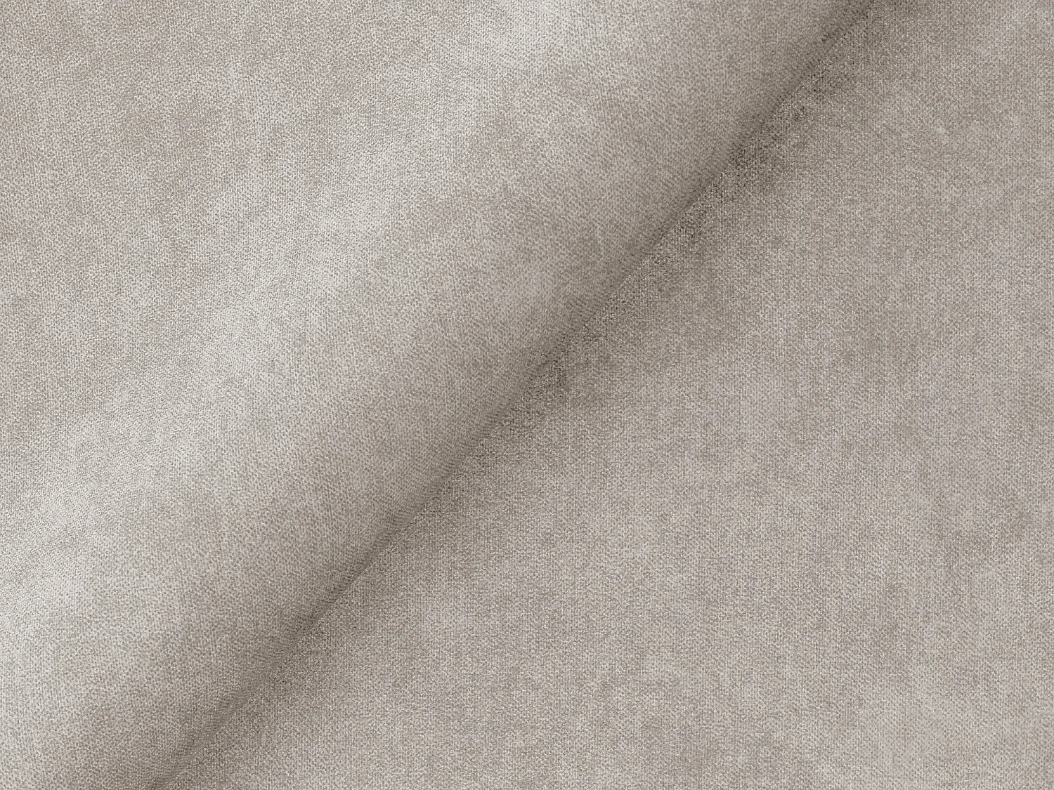 Canapé d'angle 2,5 places modulaire gauche en velours - beige clair - ALOHA