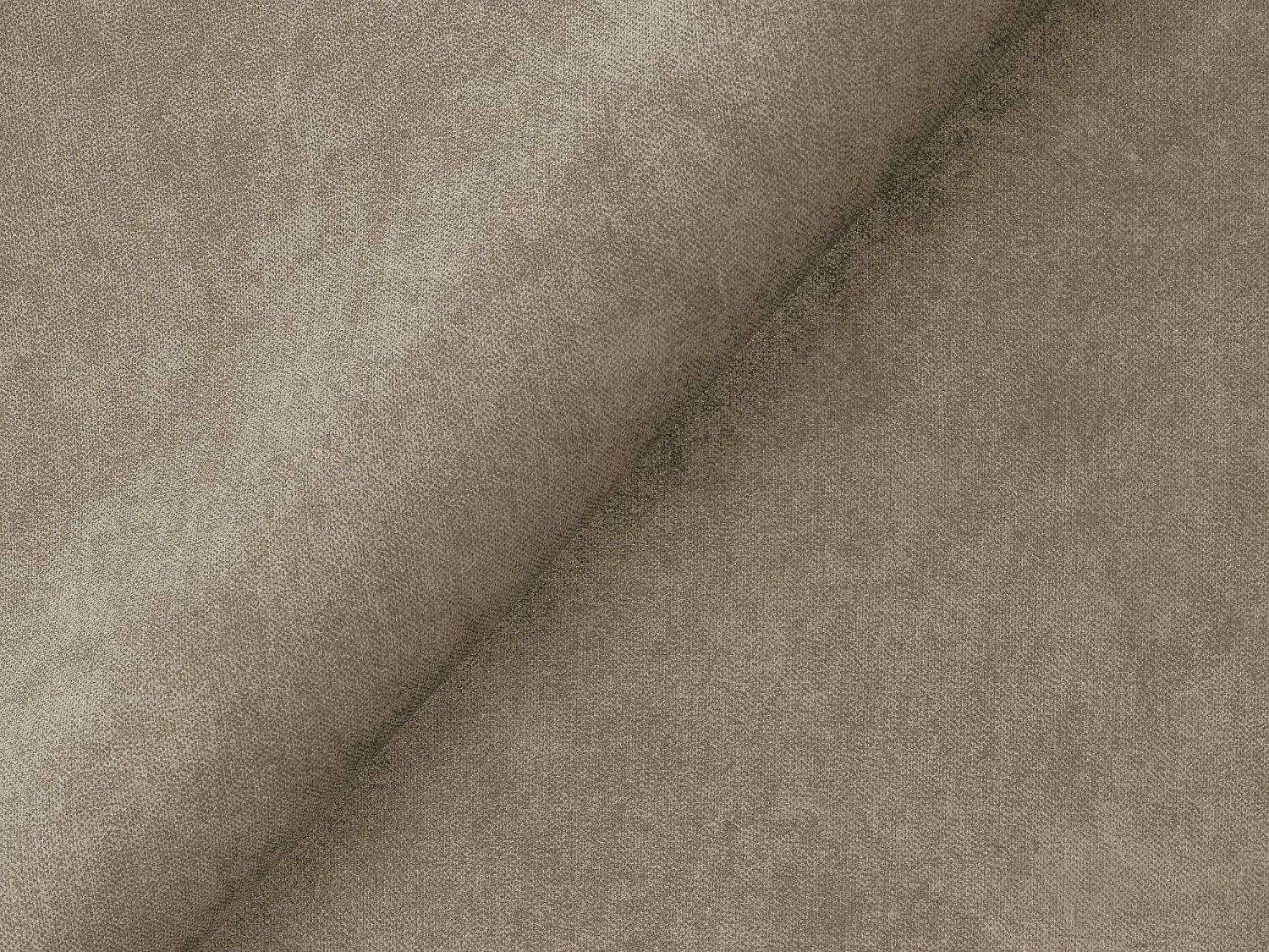 Canapé d'angle 2,5 places modulaire gauche en velours - beige - ALOHA