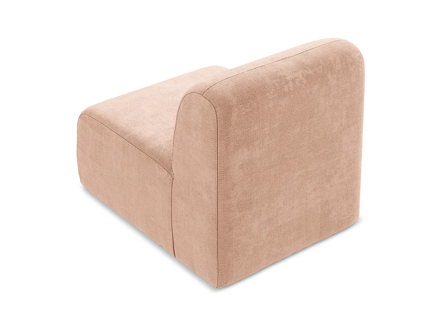 Modular - Mittelsofa - Chenille - Pfirsich - LANI