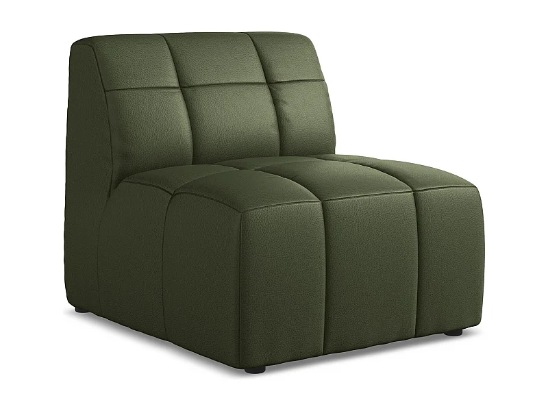 Modular - Mittelsofa - Kunstleder - Grün - ALOHA