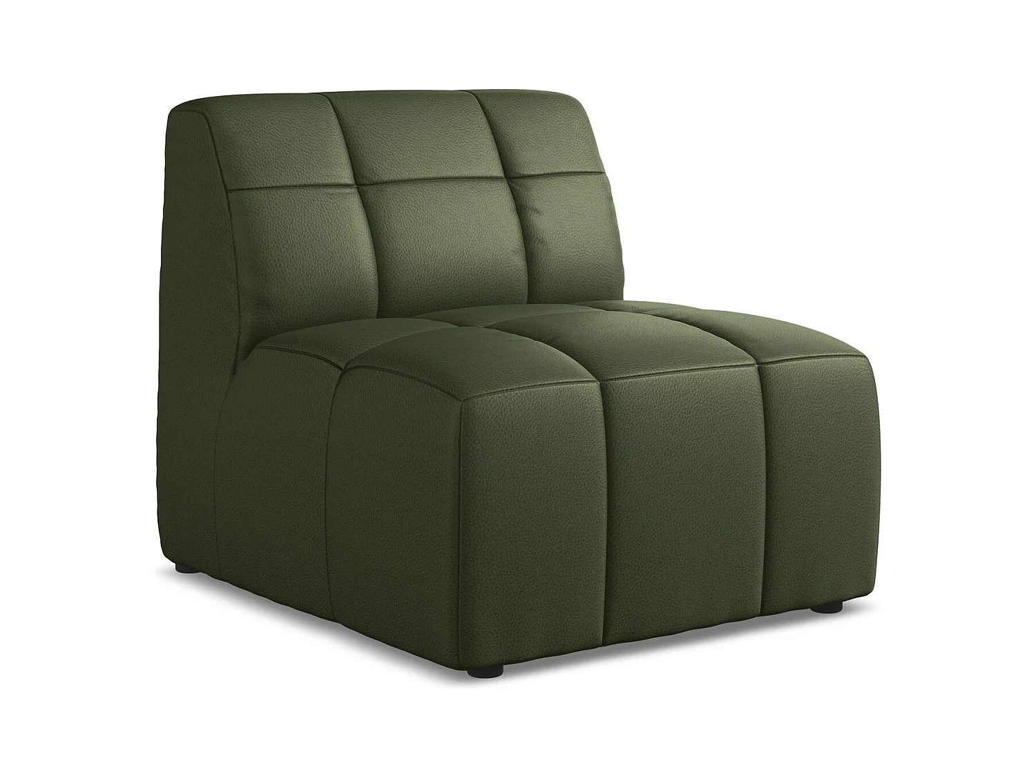 Moduł - ze skóry syntetycznej - zielony - ALOHA