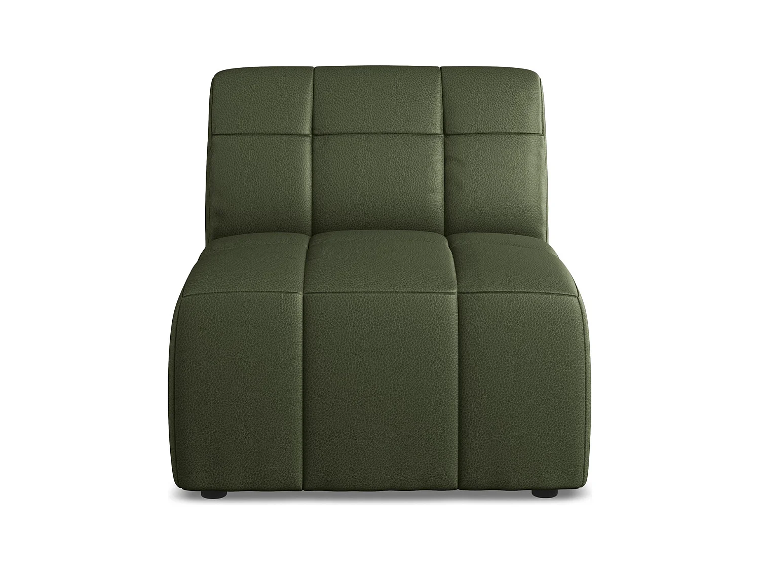 Modular - Mittelsofa - Kunstleder - Grün - ALOHA