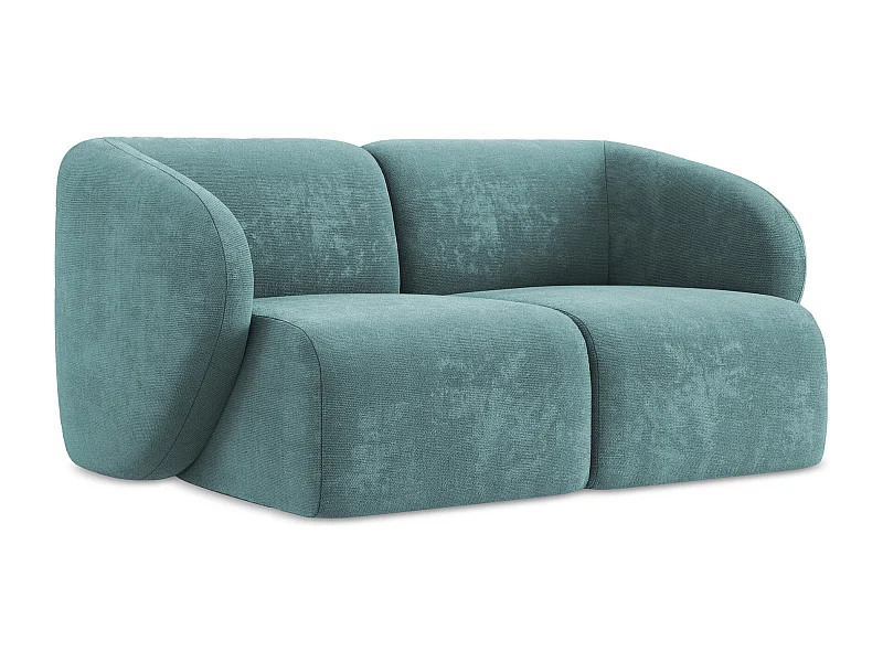 2-Sitzer Sofa - - Chenille - Jeans - LANI