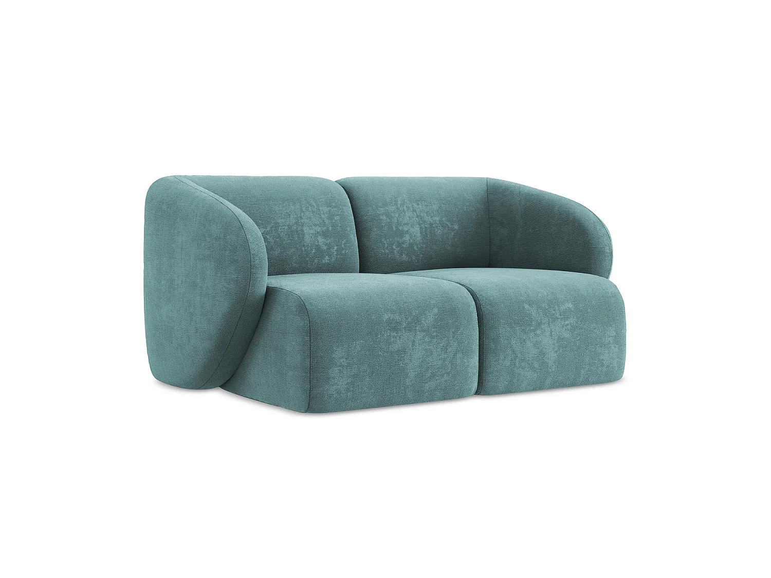 2-Sitzer Sofa - - Chenille - Jeans - CERVO