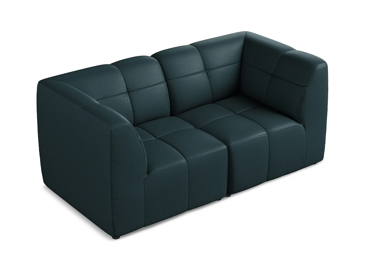 Tweezits modulaire bank van marinier kunstleer - ALOHA