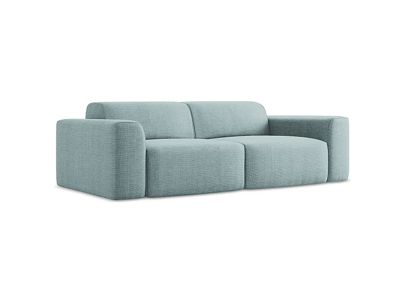 2-Sitzer Sofa - - Strukturstoff - Jeans - KELI