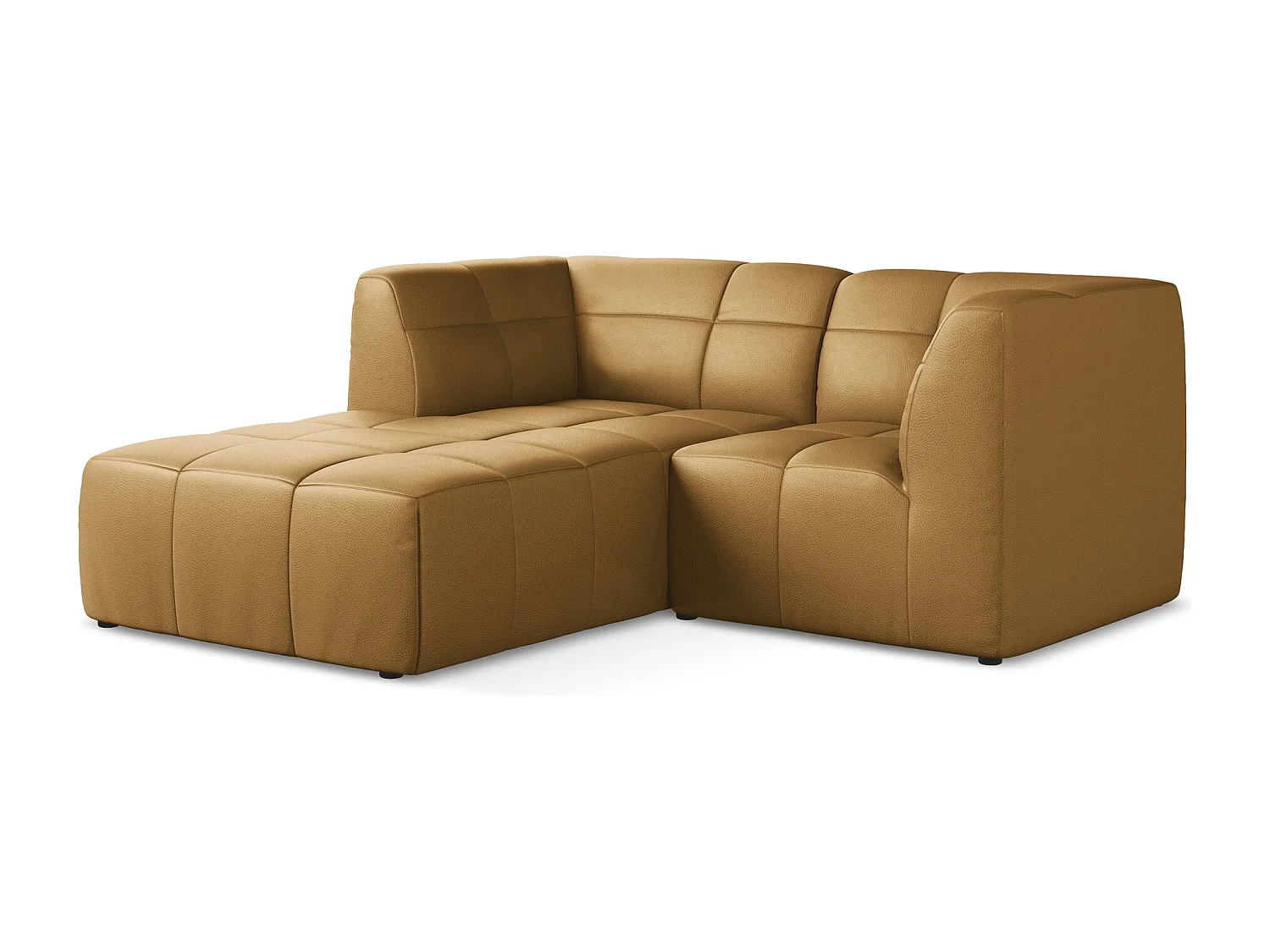 2,5-Sitzer Modulares Ecksofa - Ecke Links - Kunstleder - Carmel - ALOHA