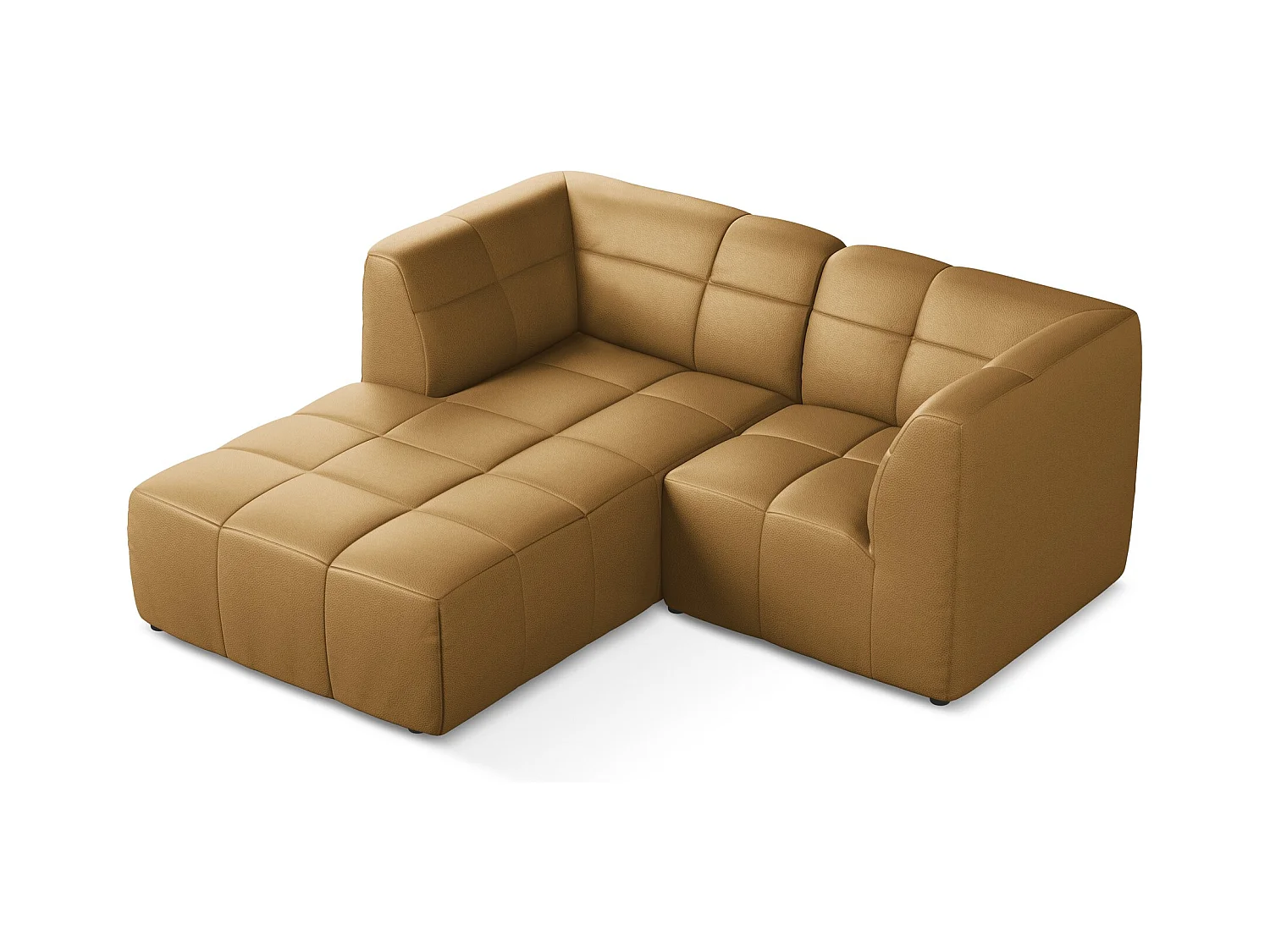 2,5-Sitzer Modulares Ecksofa - Ecke Links - Kunstleder - Carmel - ALOHA