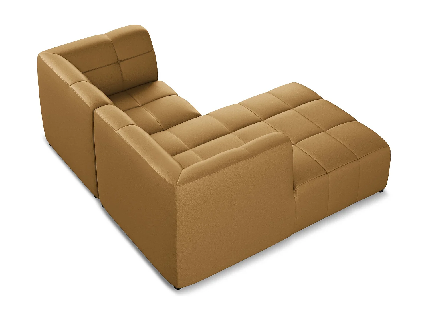 2,5-Sitzer Modulares Ecksofa - Ecke Links - Kunstleder - Carmel - ALOHA