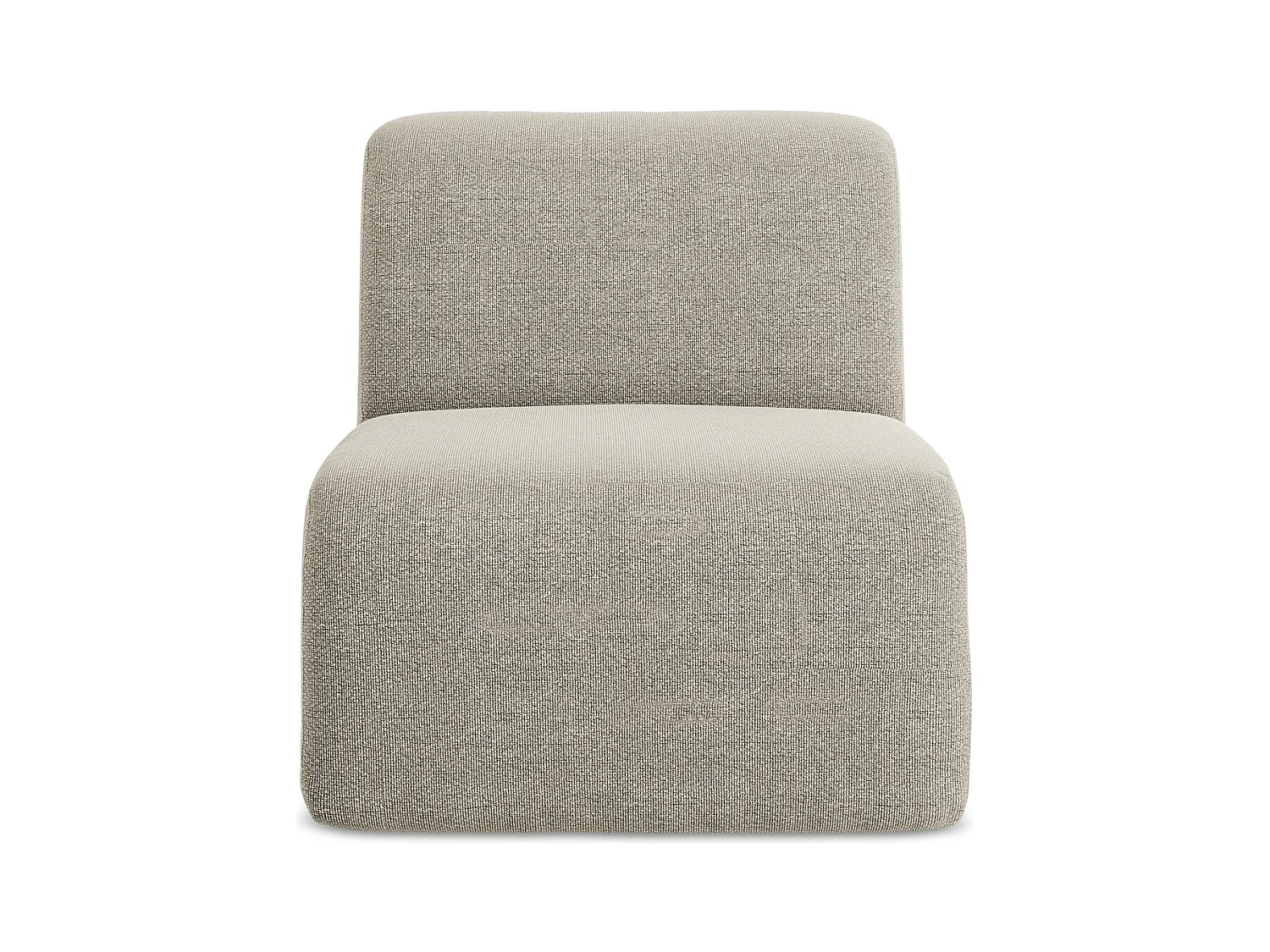 Modular - Mittelsofa - Bouclé - Taupe - LANI