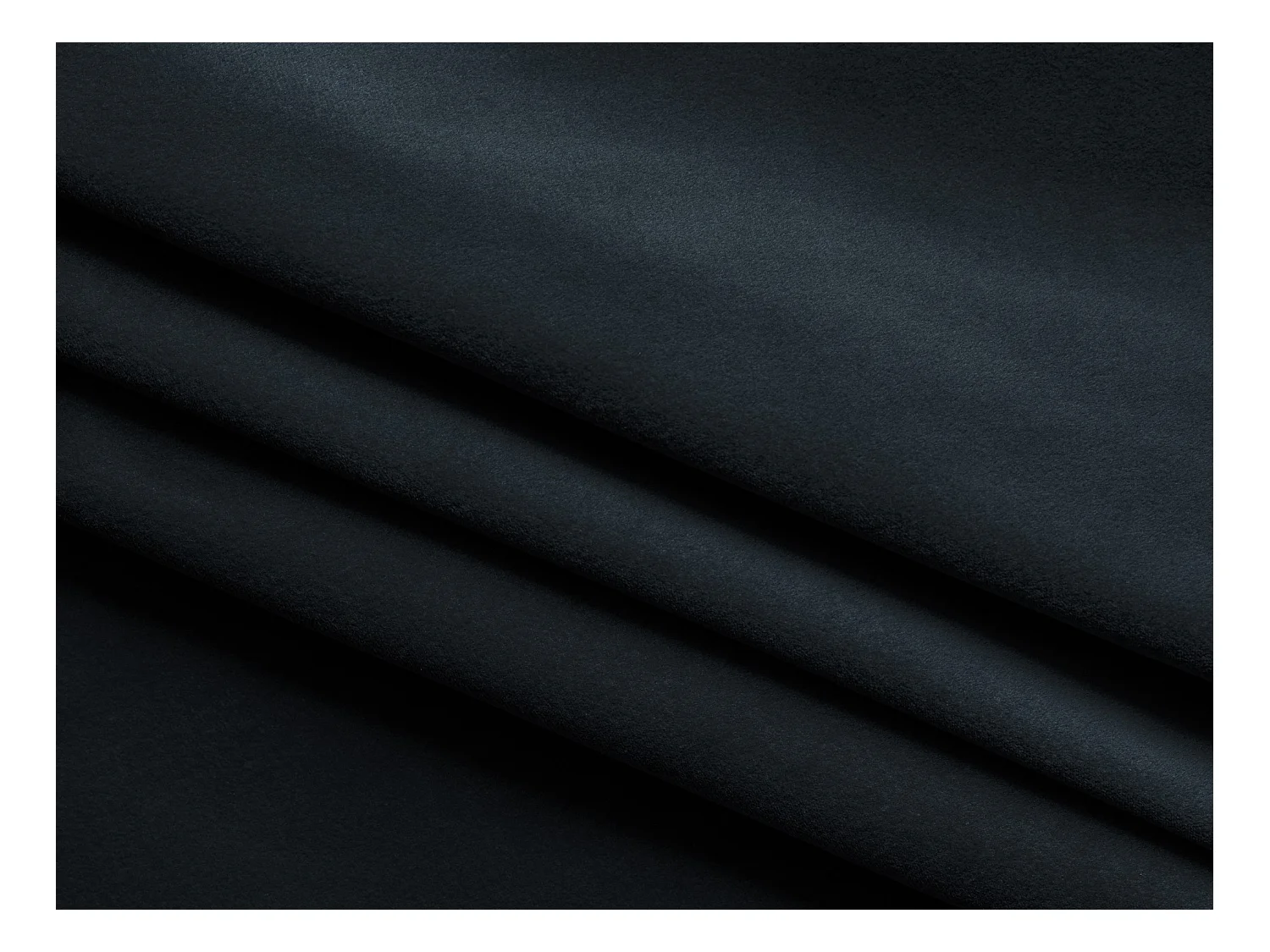 Canapé d'angle droit convertible en velours - bleu royal - MOKU