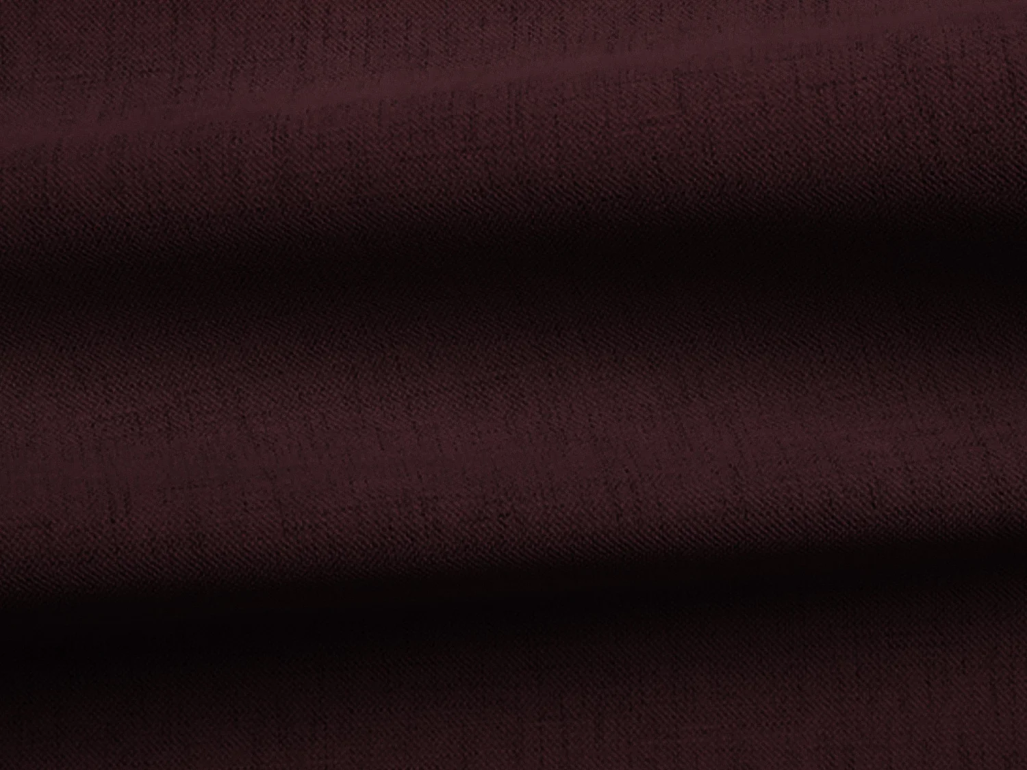 Canapé d'angle droit convertible en tissu texturé - bordeaux - MOKU