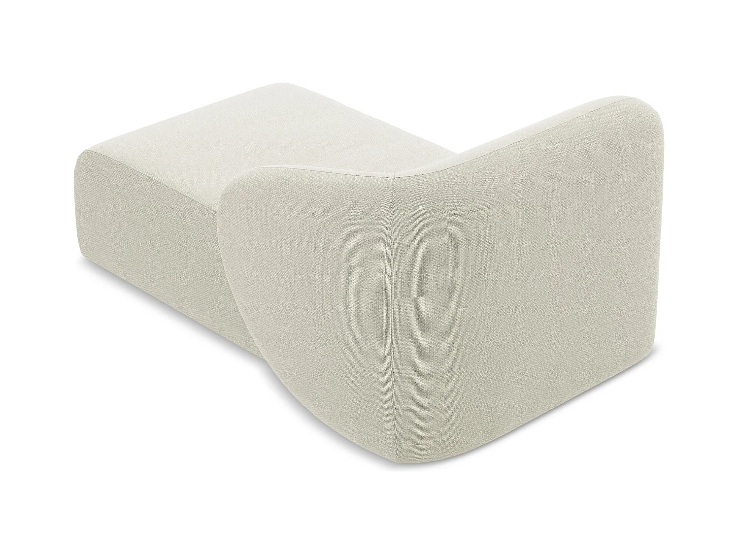 Modular - Recamiere Rechts - Bouclé - Sand - LANI