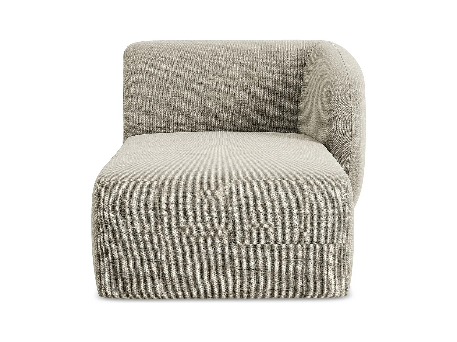 Modular - Recamiere Rechts - Bouclé - Taupe - LANI