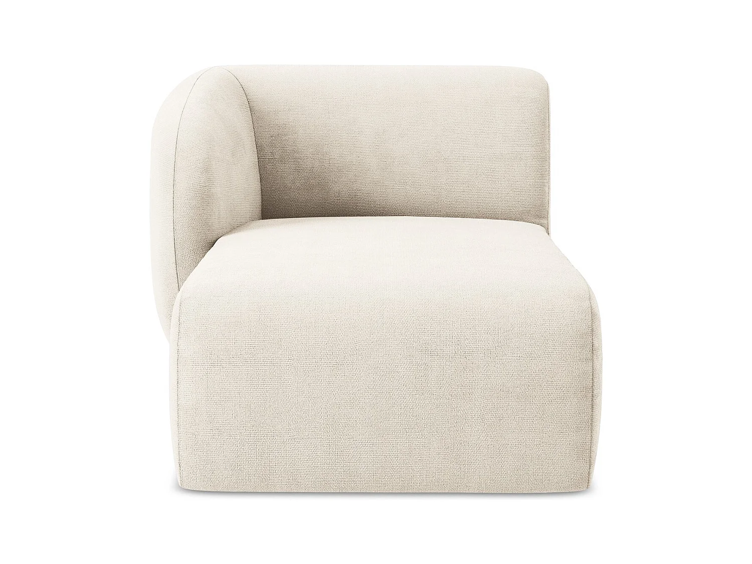 Modular - Recamiere Links - Chenille - Hell beige - LANI