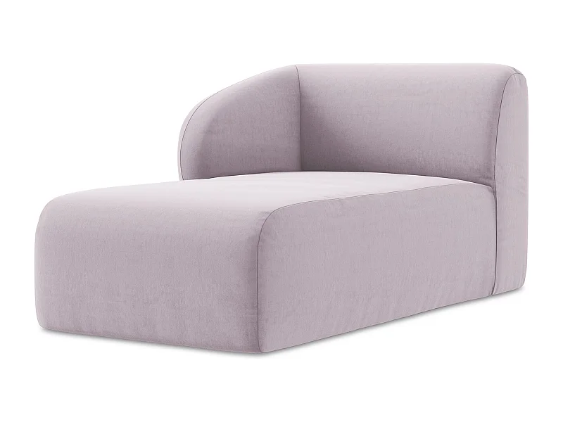 Modular - Recamiere Links - Samt - Lavendel - LANI