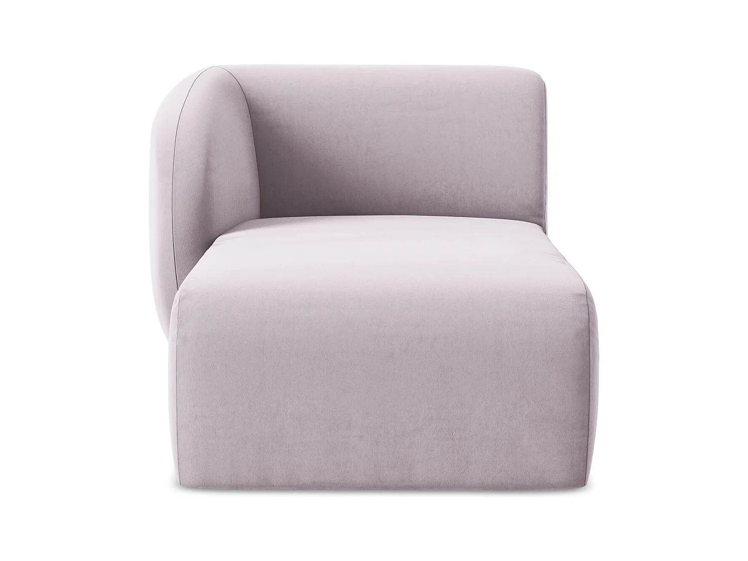 Modular - Recamiere Links - Samt - Lavendel - LANI