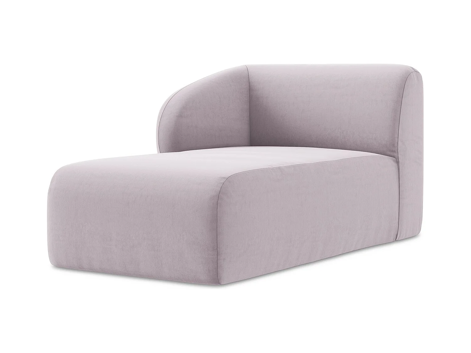 Modular - Recamiere Links - Samt - Lavendel - LANI