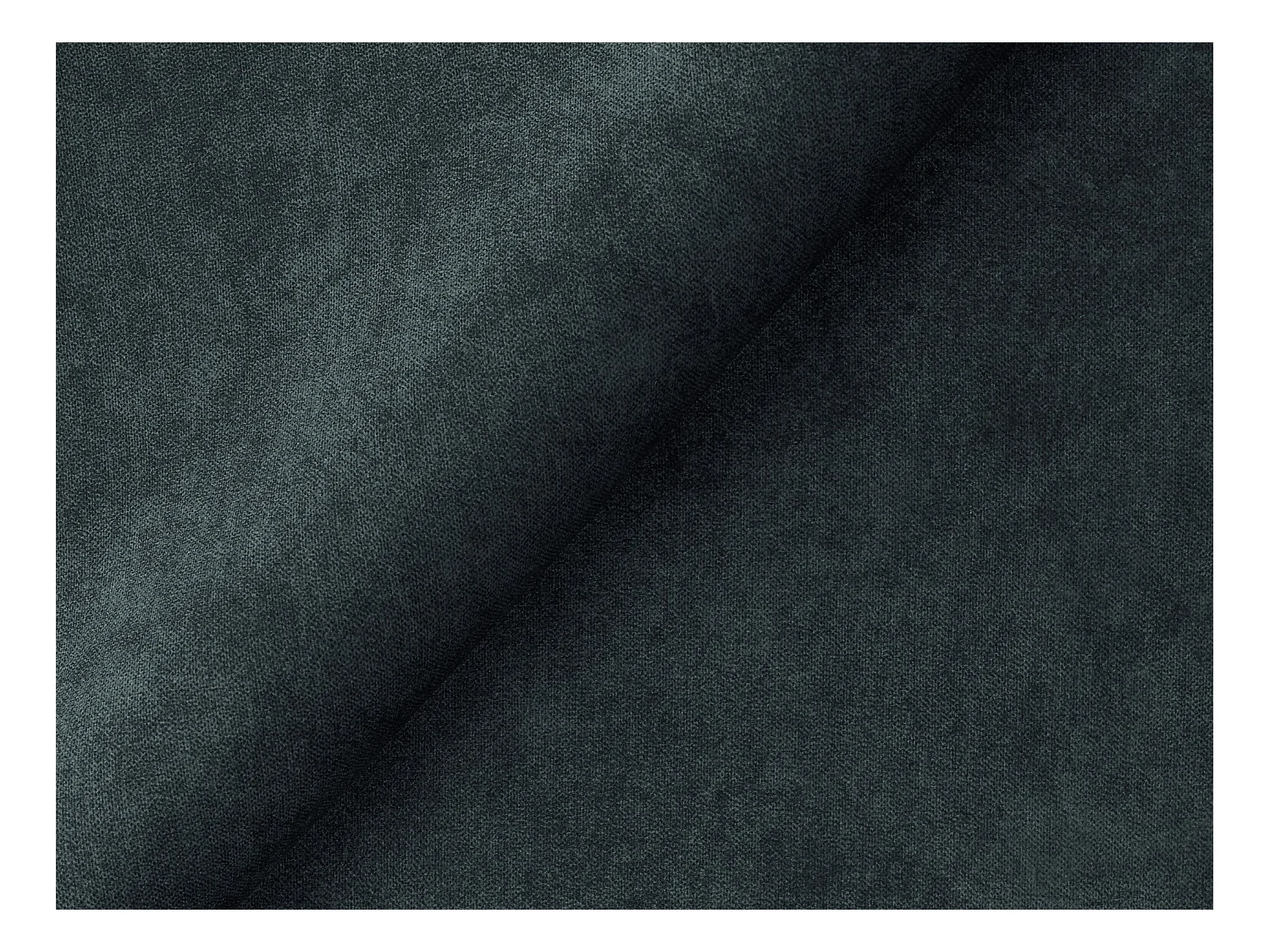 Méridienne gauche en velours - marin - ALOHA