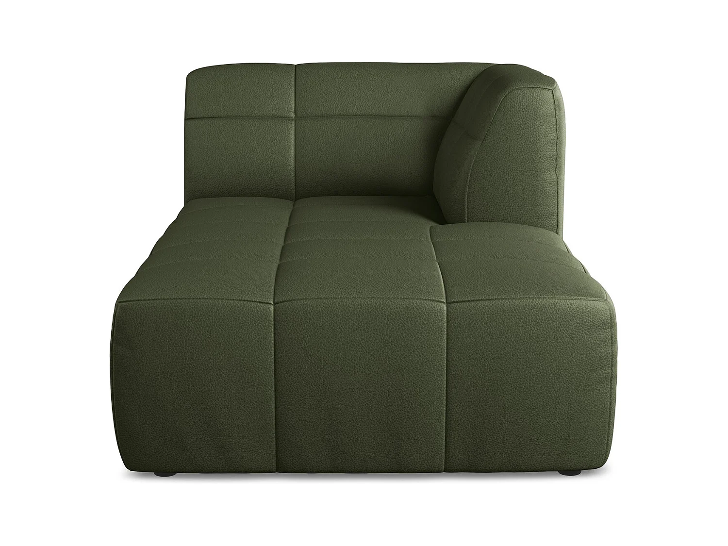 Modular - Recamiere Rechts - Kunstleder - Grün - ALOHA