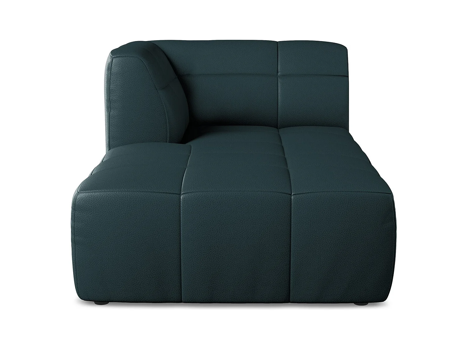 Modular - Recamiere Links - Kunstleder - Marine - ALOHA