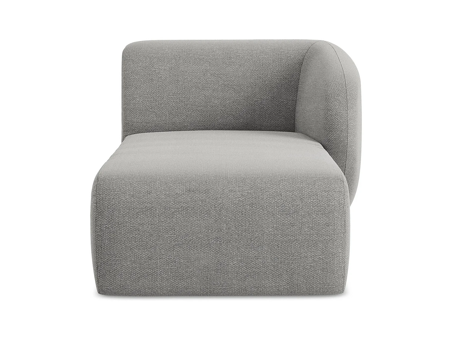 Modular - Recamiere Rechts - Bouclé - Hellgrau - LANI