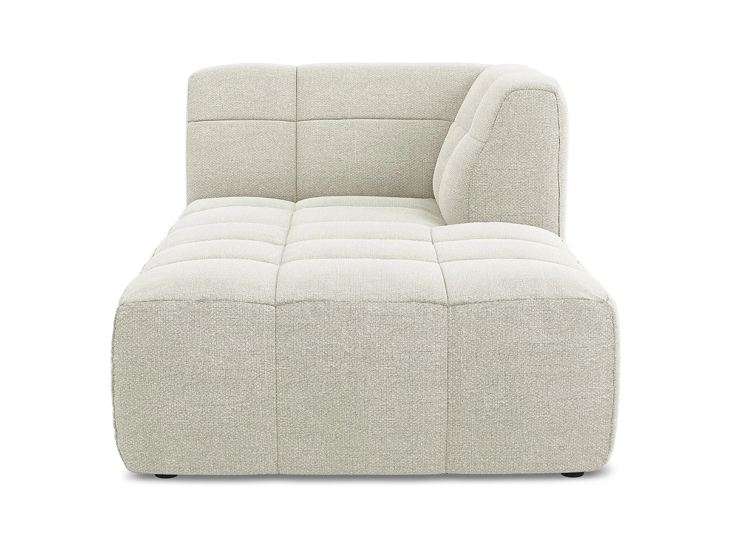 Modular - Recamiere Rechts - Bouclé - Sand - ALOHA