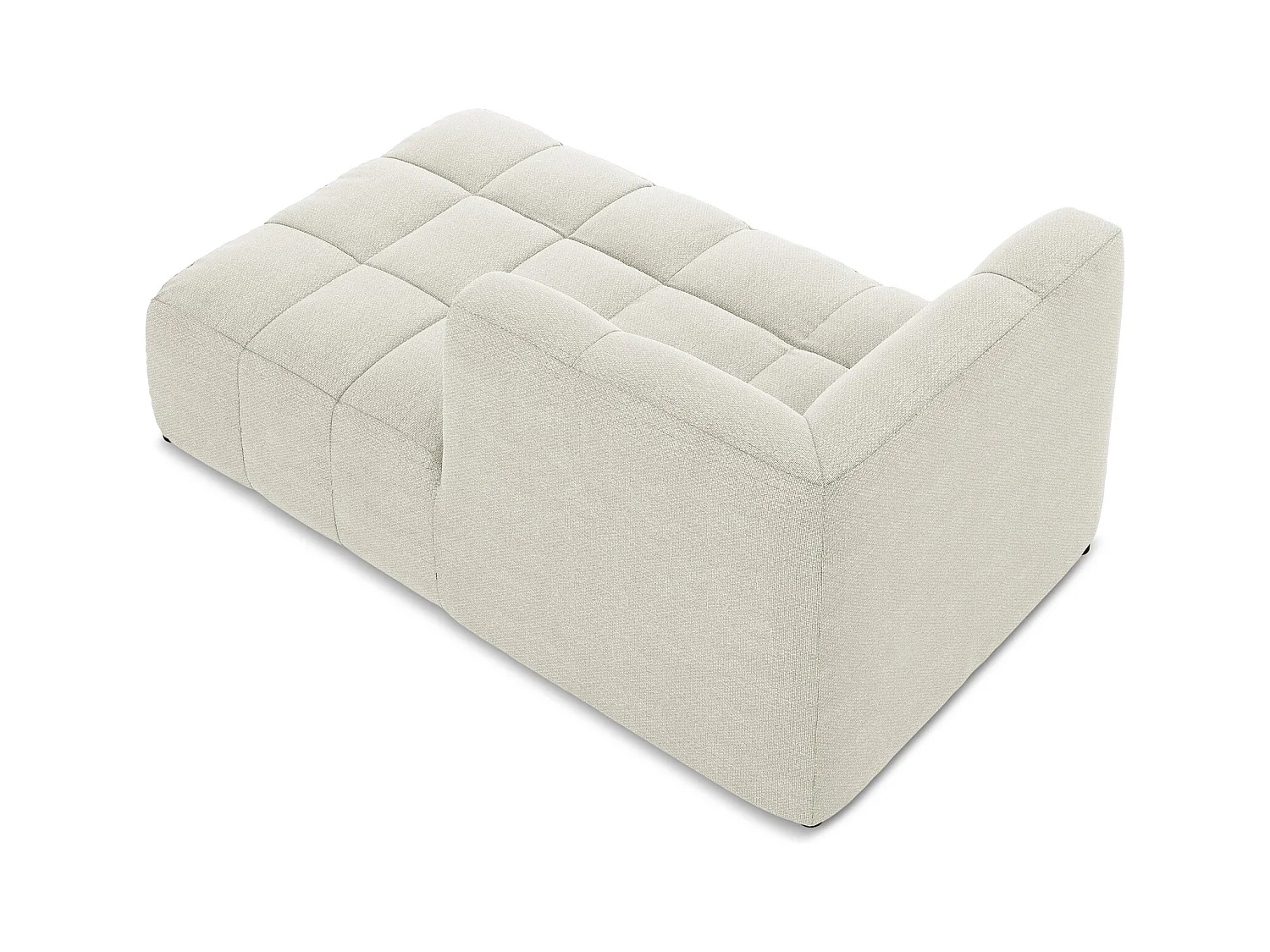 Modular - Recamiere Rechts - Bouclé - Sand - ALOHA