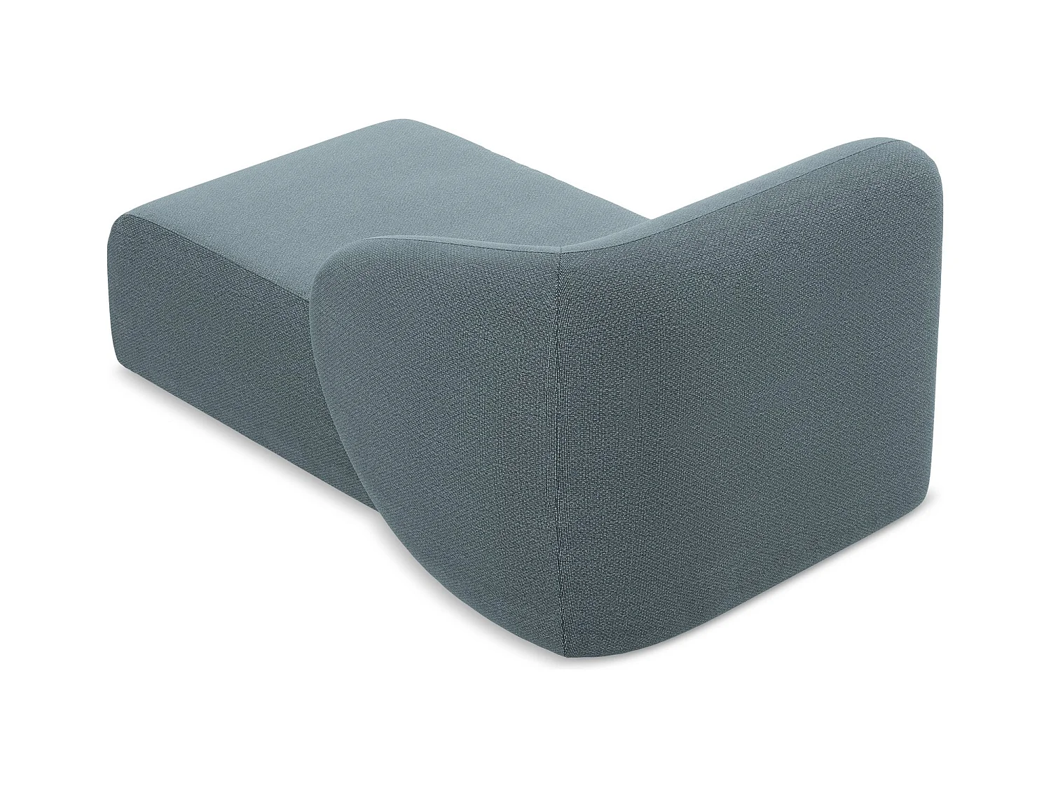 Modular - Recamiere Rechts - Bouclé - Jeans - LANI