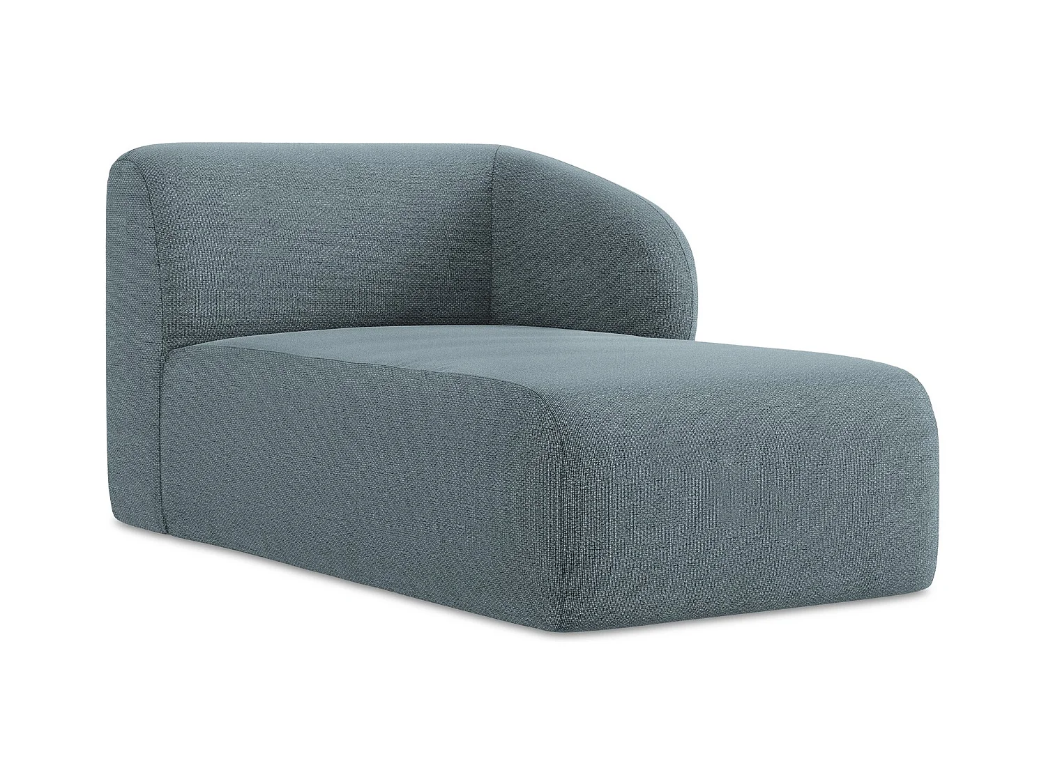 Modular - Recamiere Rechts - Bouclé - Jeans - LANI