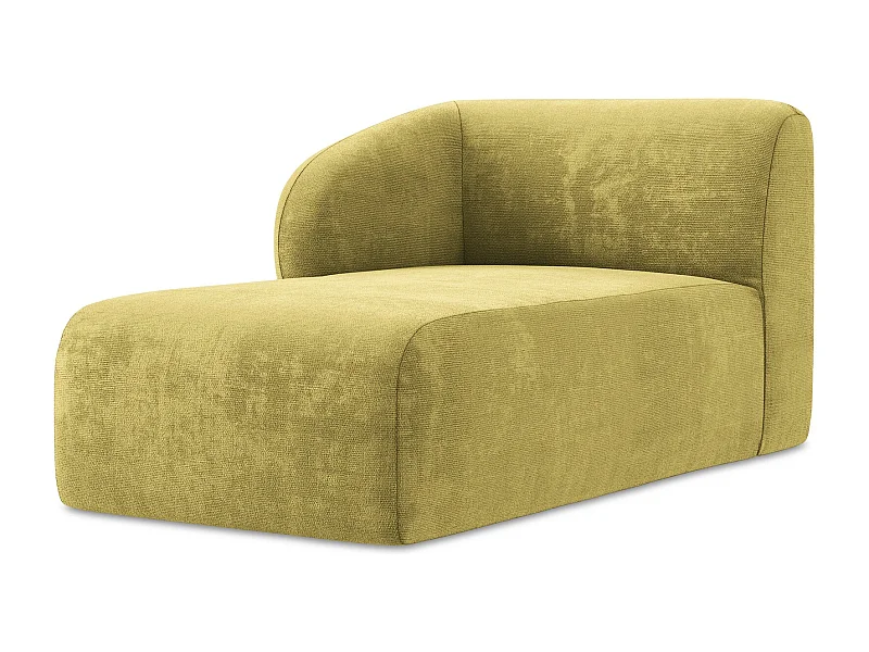 Modular - Recamiere Links - Chenille - Limettengrün - LANI