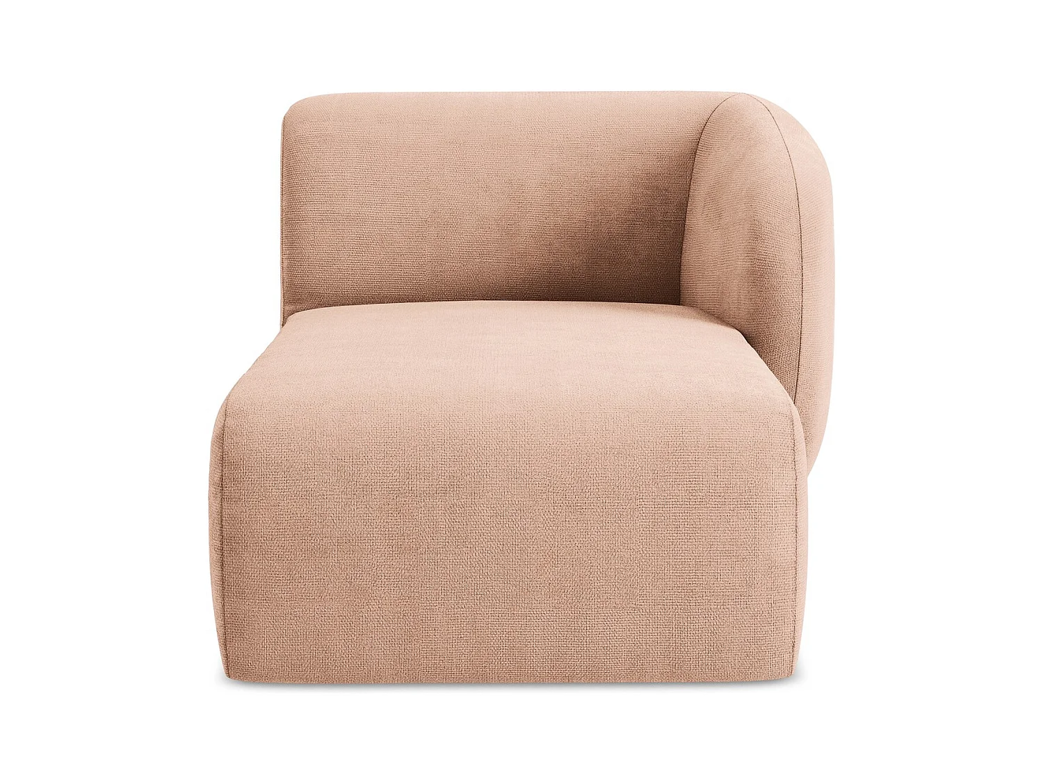 Modular - Recamiere Rechts - Chenille - Pfirsich - LANI